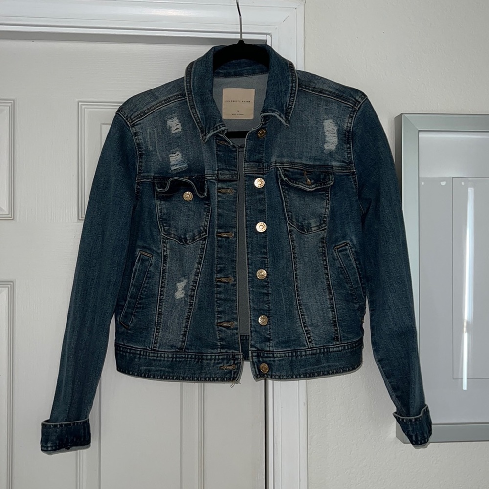 NWOT Celebrity Pink Jean Jacket